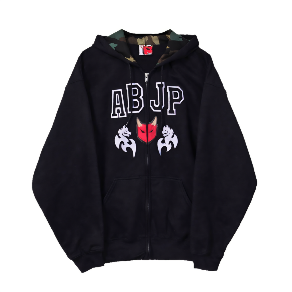 Requiem Camo Zip Up Hoodie