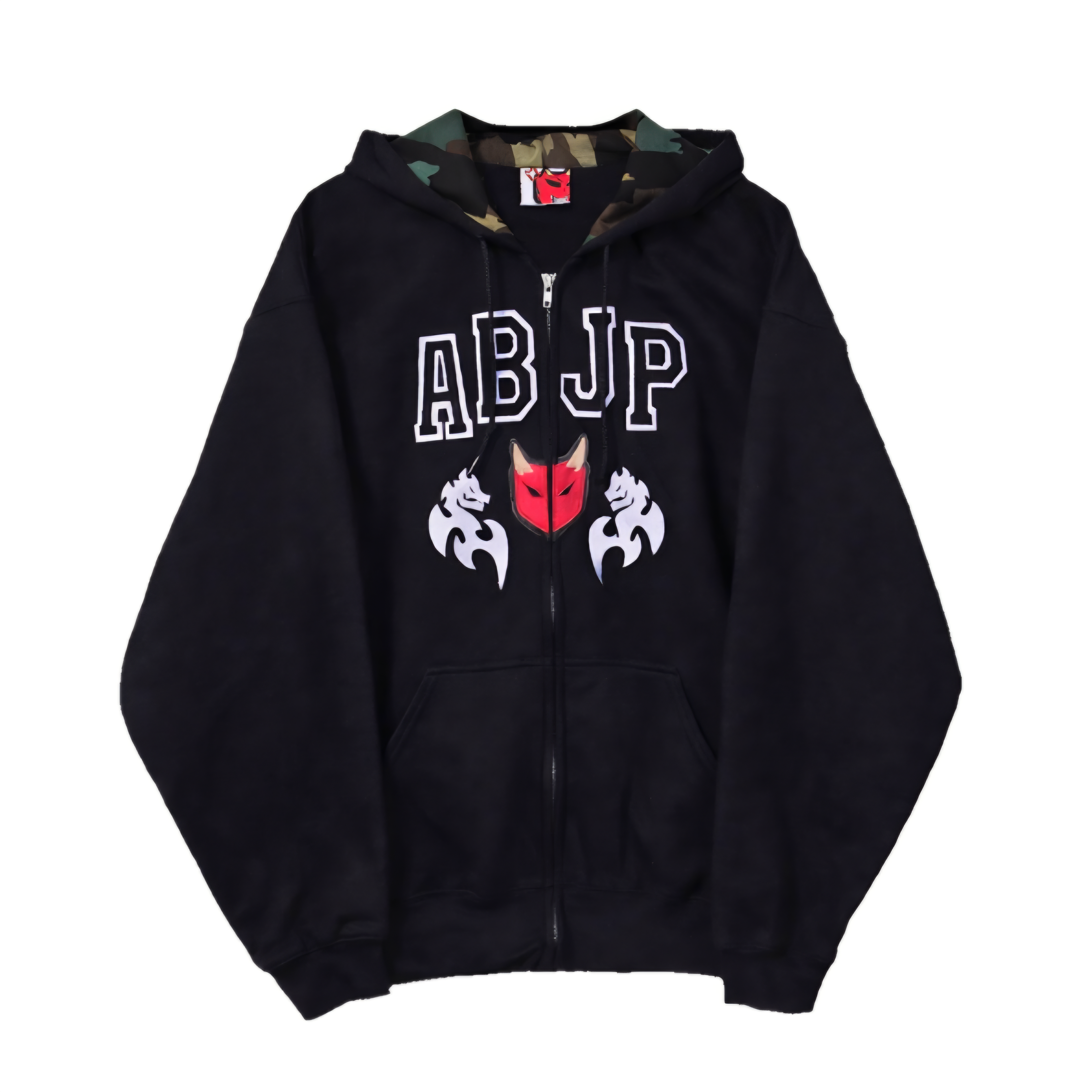 Requiem Camo Zip Up Hoodie